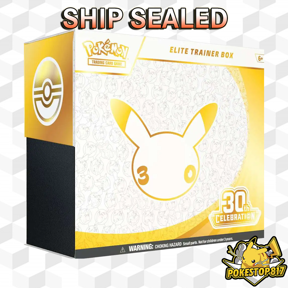 30th Celebration Elite Trainer Box (ENG): Pokémon Trading Card Games