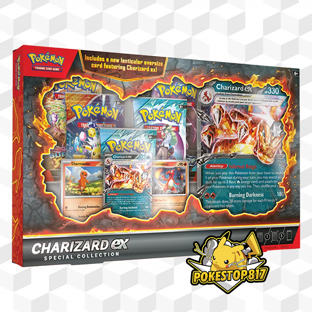 Charizard EX Special Collection Box (ENG): Pokémon Trading Card Games