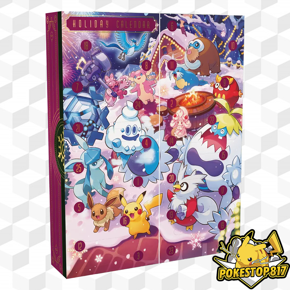 Pokémon Holiday Calendar 2025 (ENG): Pokémon Trading Card Games