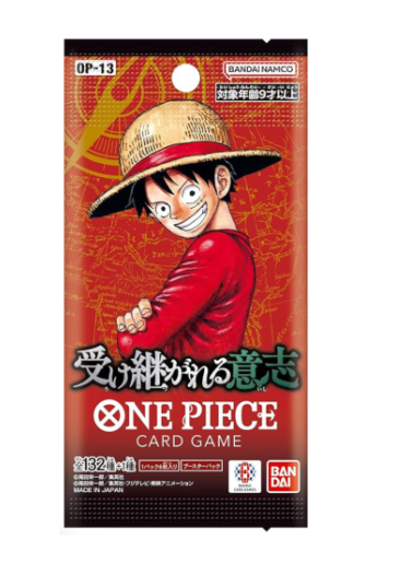OP-13 Carrying on His Will (JPN): One Piece Cards; Trading Card Games