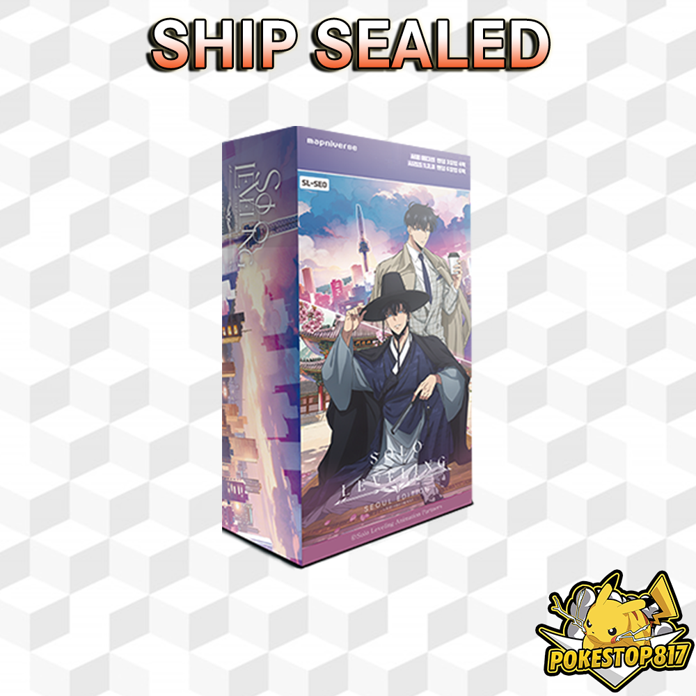 Solo Leveling Seoul Edition (KOR): Booster Box; Mapniverse Trading Card Games