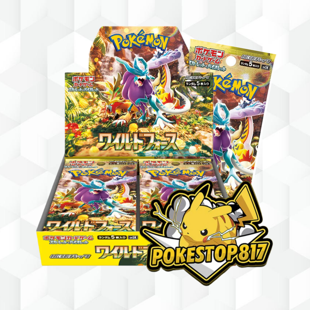 Wild Force & Cyber Judge (JPN): Pokémon Booster Pack/Box