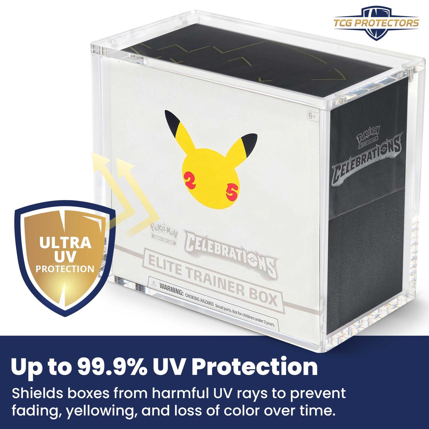 TCG Protector Premium Acrylic Cases- Booster box/ETB