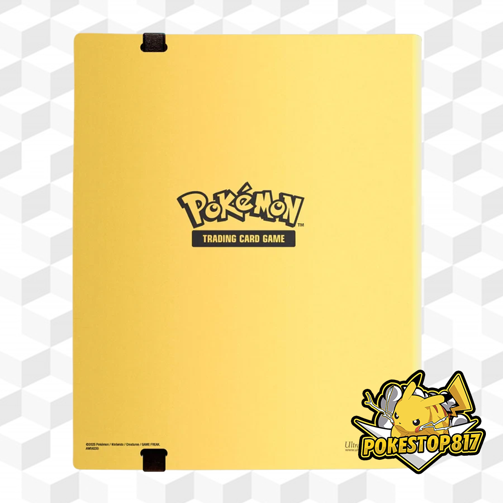 Ultra Pro: 2025 Pokémon Pikachu Binder 9 Pocket (Holds 360 cards)