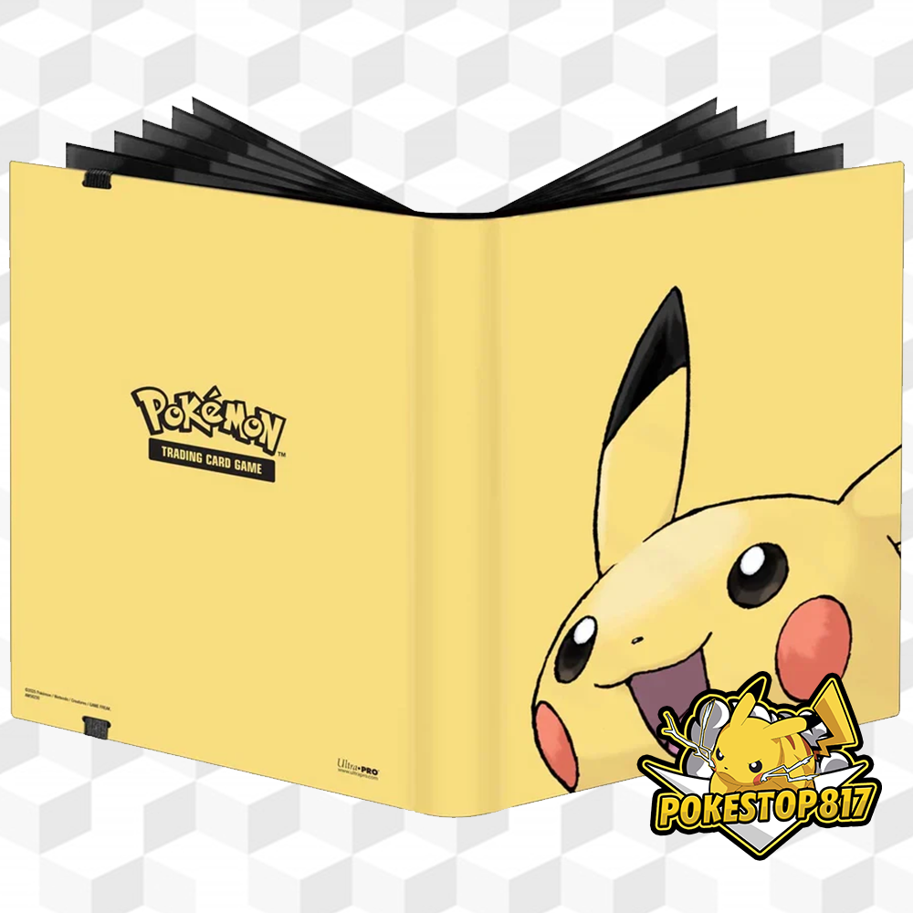 Ultra Pro: 2025 Pokémon Pikachu Binder 9 Pocket (Holds 360 cards)