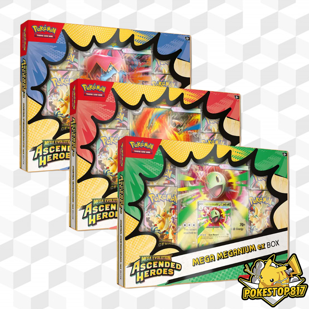 Ascended Heroes Mega ex Boxes (ENG): Pokémon Trading Cards