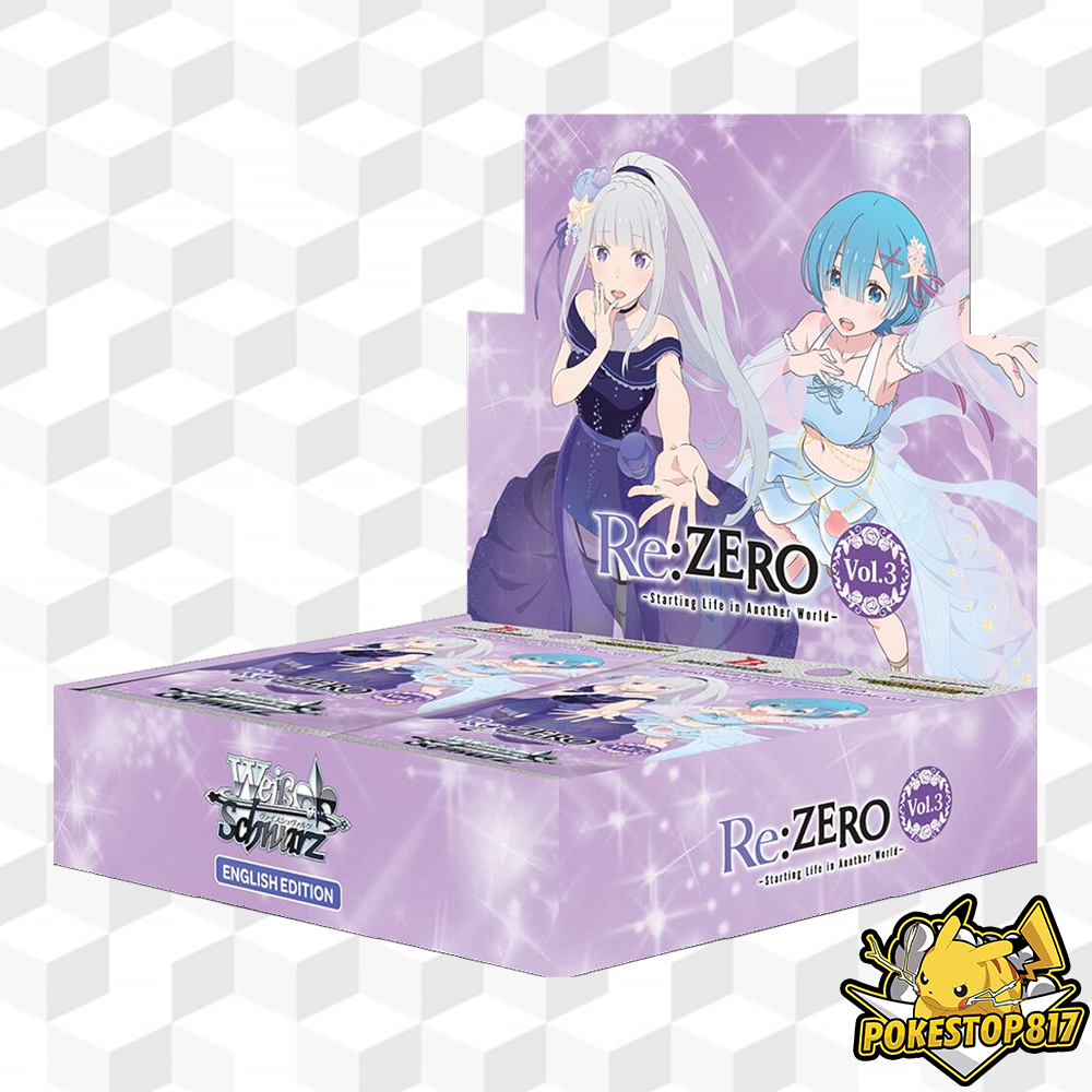 Re:Zero Starting Life in Another World Vol.3 (ENG): Weiss Schwarz Booster Box