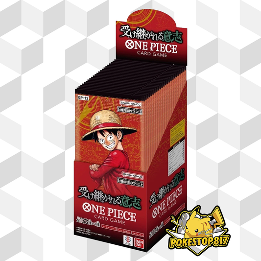 OP-13 Carrying on His Will (JPN): One Piece Cards; Trading Card Games