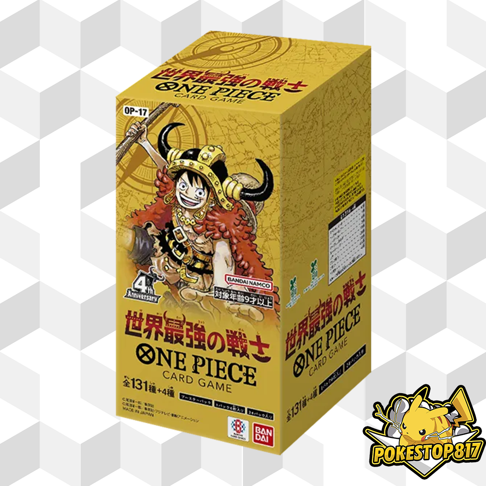 OP-17 The World's Strongest Warriors (JPN): One Piece Booster Box; Trading Card Games