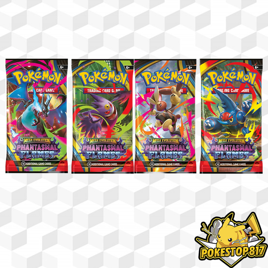Phantasmal Flames/Mega EVO Stack Showdown (ENG): Pokémon Trading Card Games